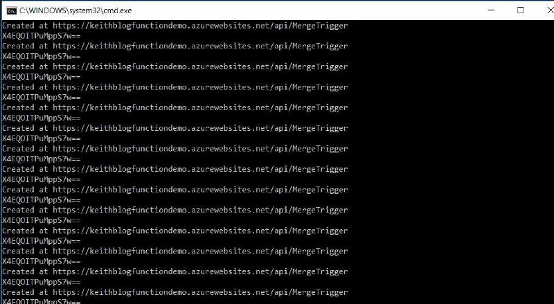 Console App Sending in Requests